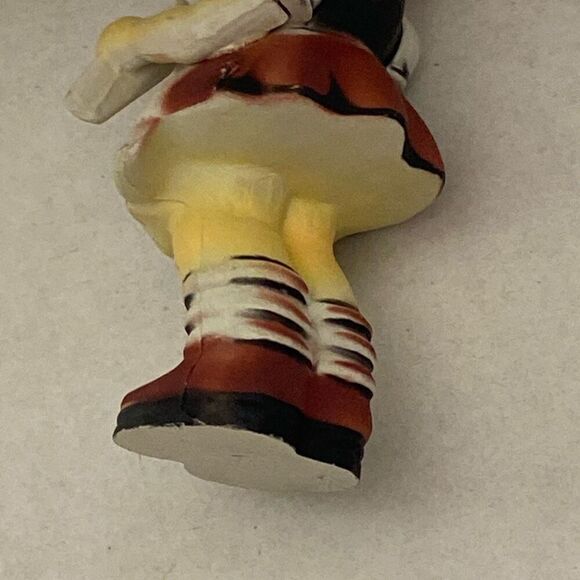 Hummel-Inspired Girl Ornament with Scissor & Comb Holiday Hanging Ornament - Picture 4 of 9